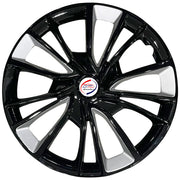 Press Type Hubcap XUV700 Wheel Cover Replacements for OEM Steel Wheels Polypropylene Material with Retention Ring | Set of 4 Pcs