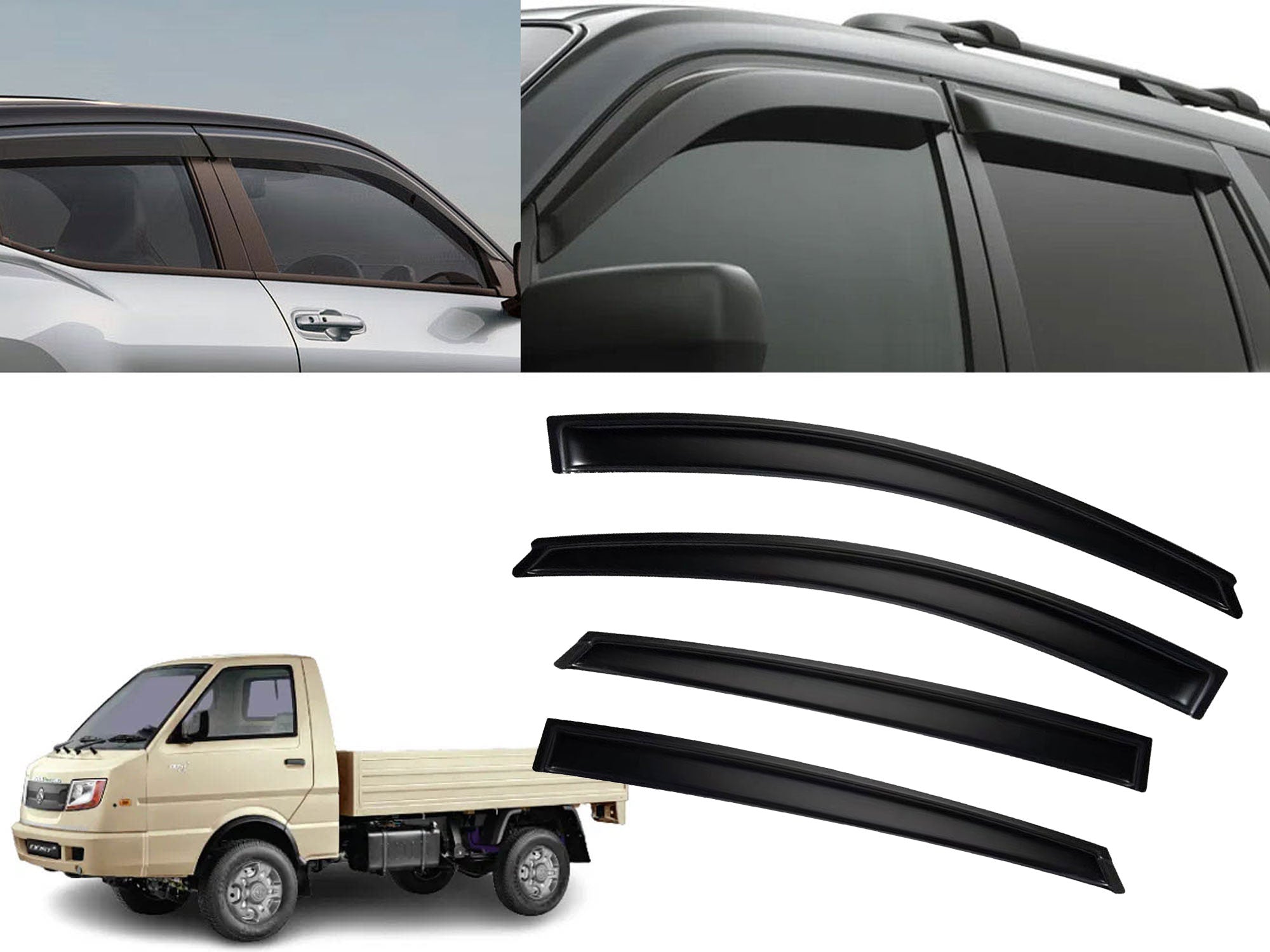 Auto Pearl Premium Door Visors for Ashok Leyland | All Models