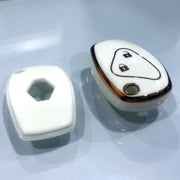 TPU Key Cover Compatible with Logan| Duster| Verito| Lodgy| Kwid 2 Button Smart Key