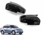 Auto Pearl Batman Style Car Side Mirror Cover Cap, ABS Material, Black, Compatible for All Car (Pack of 2)