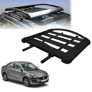 Car Roof Luggage (4x 4) Frame Aluminum Roof Frame Universal Roof Frame Travel Frame Load Frame Load Over 100 kg Roof Shelves Luggage Box Roof Rack (Black)