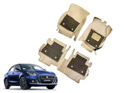 7D Car Floor Mats Luxury Leatherite 7D-Car Floor Mat with Velcro-Tape