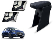 Auto Pearl Premium Car Armrest with Storage Box, High-Density Foam, Nappa Leatherette, No Obstruction to Rear Window Buttons, for Dzire 2022
