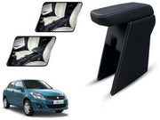 Auto Pearl Premium Car Armrest with Storage Box, High-Density Foam, Nappa Leatherette, No Obstruction to Rear Window Buttons, for Dzire Type-1 (2012-2015)