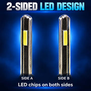 Auto Pearl E45 H4 LED Headlight Bulb, 6000K, 240W (120W Each), 15000LM, with Rear Cooling Fan