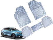 Heavy Duty Transparent 4Pcs PVC Rubber 6204 Clear Car Mat