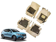 7D Car Floor Mats Luxury Leatherite 7D-Car Floor Mat with Velcro-Tape