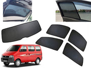 Z-Black Car Window Plug-in Half Sun Shades & Rear Dicky Curtain (Combo) for Maruti