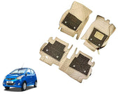 7D Car Floor Mats Luxury Leatherite 7D-Car Floor Mat with Velcro-Tape