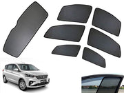 Z-Black Car Window Plug-in Half Sun Shades & Rear Dicky Curtain (Combo) for Maruti