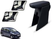 Auto Pearl Premium Car Armrest with Storage Box, High-Density Foam, Nappa Leatherette, No Obstruction to Rear Window Buttons, for Ertiga Type-2 (2015-2017)