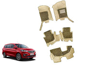 7D Car Floor Mats Luxury Leatherite 7D-Car Floor Mat with Velcro-Tape