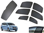 Z-Black Car Window Plug-in Half Sun Shades & Rear Dicky Curtain (Combo) for Maruti