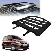 Car Roof Luggage (4x 4) Frame Aluminum Roof Frame Universal Roof Frame Travel Frame Load Frame Load Over 100 kg Roof Shelves Luggage Box Roof Rack (Black)