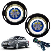 High Power Premium Quality Fog Lamp Compatible with Etios (Set of 2 Pcs)