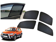 Z-Black Window Plug-in Half Sun Shades Car Curtain for Toyota