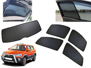 Z-Black Car Window Plug-in Half Sun Shades & Rear Dicky Curtain (Combo) for Toyota