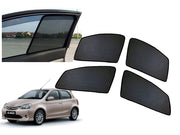 Z-Black Window Plug-in Half Sun Shades Car Curtain for Toyota