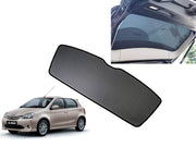 Rear Dicky Cotton Mesh Fabric Sun Shades Car Curtain 1 Pc for Toyota