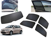 Z-Black Car Window Plug-in Half Sun Shades & Rear Dicky Curtain (Combo) for Toyota