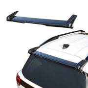 Auto Pearl FRP/ABS Drill Free Roof Spoiler Compatible with Hyundai Exter | Car Roof Spoiler without Brake Light Reflector (Black)