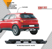Bumper Diffuser (Front & Rear) Set Reflector Imported Quality Compatible with Venue 2022