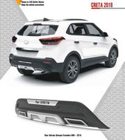 Bumper Diffuser (Front/Rear) Set Reflector Imported Quality Compatible with Creta 2018