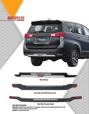 Bumper Diffuser (Front & Rear) Set Reflector Imported Quality Compatible with Innova Crysta 2018