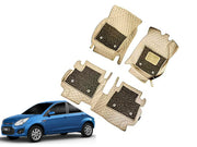 7D Car Floor Mats Luxury Leatherite 7D-Car Floor Mat with Velcro-Tape