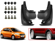 O.E Type Custom Front and Rear Mud Flap Guard (Set of 4 Pcs) | Compatible with FORD | Black
