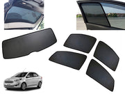 Z-Black Car Window Plug-in Half Sun Shades & Rear Dicky Curtain (Combo) for Ford