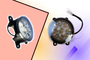 9 LED DRL Metal Fog Lamp (Set of 2)