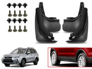 O.E Type Custom Front and Rear Mud Flap Guard (Set of 4 Pcs) | Compatible with TOYOTA | Black