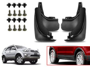 O.E Type Custom Front and Rear Mud Flap Guard (Set of 4 Pcs) | Compatible with TOYOTA | Black