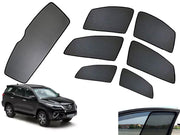 Z-Black Car Window Plug-in Half Sun Shades & Rear Dicky Curtain (Combo) for Toyota