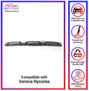 Bumper Diffuser (Front & Rear) Set Reflector Imported Quality Compatible with Innova Hycross