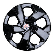 Press Type Hubcap Punch Wheel Cover Replacements for OEM Steel Wheels Polypropylene Material with Retention Ring | Set of 4 Pcs