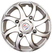Press Type Hubcap Wheel Cover Replacements for OEM Steel Wheels Polypropylene Material with Retention Ring | Set of 4 Pcs