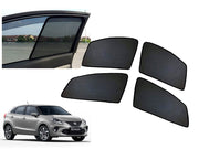 Z-Black Window Plug-in Half Sun Shades Car Curtain for Toyota