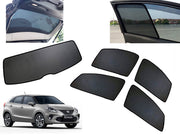 Z-Black Car Window Plug-in Half Sun Shades & Rear Dicky Curtain (Combo) for Toyota