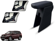 Auto Pearl Premium Car Armrest with Storage Box, High-Density Foam, Nappa Leatherette Black with double Stitching, No Obstruction to Rear Window Buttons, for Grand-Vitara-2022-2025