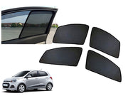 Z-Black Window Plug-in Half Sun Shades Car Curtain for Hyundai