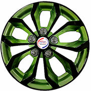 Press Type Hubcap Pearl Wheel Cover Replacements for OEM Steel Wheels Polypropylene Material with Retention Ring | Set of 4 Pcs