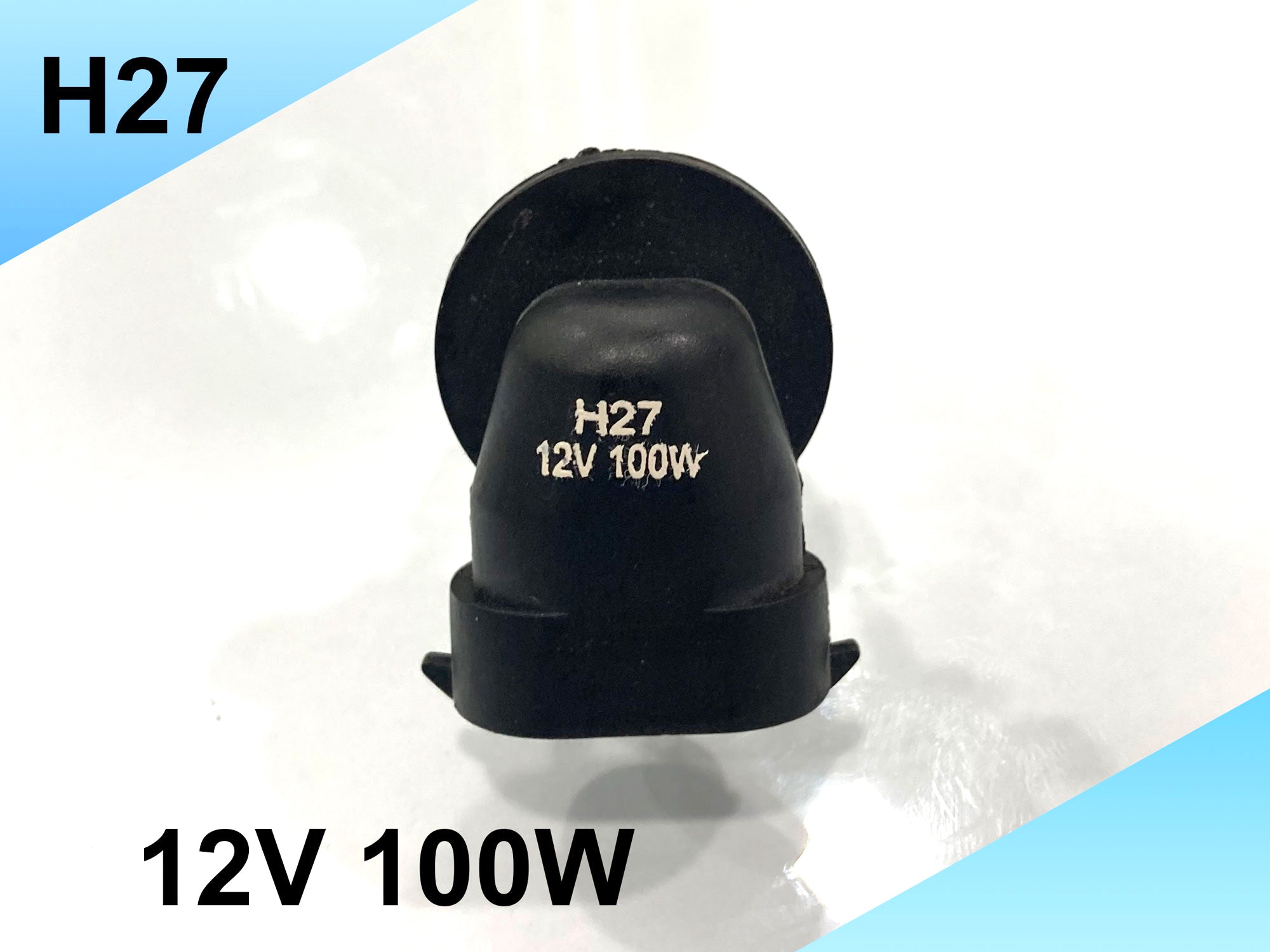 Sapphire Series H27 Cool Blue Halogen Head Light Bulb (100W, 12V) Compatible for most of the cars