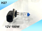 Sapphire Series H27 Cool Blue Halogen Head Light Bulb (55W, 12V) Compatible for most of the cars (Pack of 2)