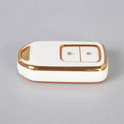 TPU Key Cover Compatible for Honda City | Amaze | WRV | CRV | Jazz | 3 Button Smart Key