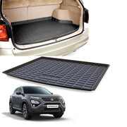PVC Dustproof, Waterproof, Foldable & Antiskid Car Dicky, Trunk, Boot Mat Dicky Mat (Black)