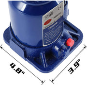 Hydraulic Bottle Jack 5 Ton Compatible with All Cars |Red / Blue Vehicle Jack (5000 kg)