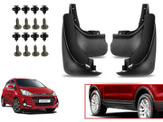 O.E Type Custom Front and Rear Mud Flap Guard (Set of 4 Pcs) | Compatible with HYUNDAI | Black