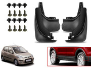 O.E Type Custom Front and Rear Mud Flap Guard (Set of 4 Pcs) | Compatible with HYUNDAI | Black